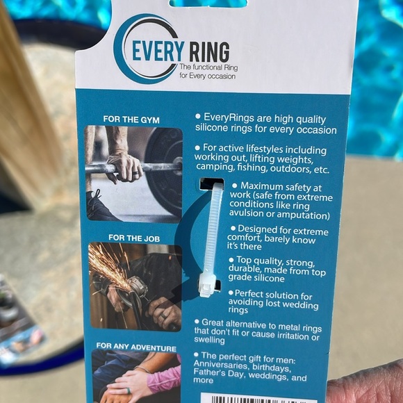 Silicone Rings set 9.5-10 - Picture 5 of 5